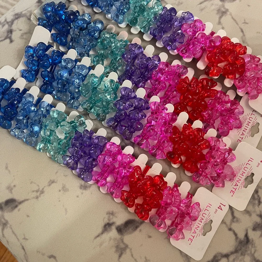 Colorful Hair Clips Set - Picture 3 of 6